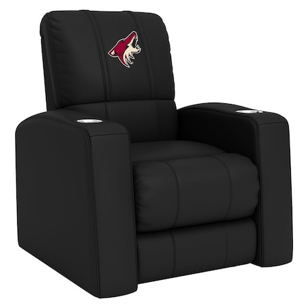 Dreamseat Home Theater Recliner with Arizona Coyotes Logo XZ418301RHTCDBLK-PSNHL42020